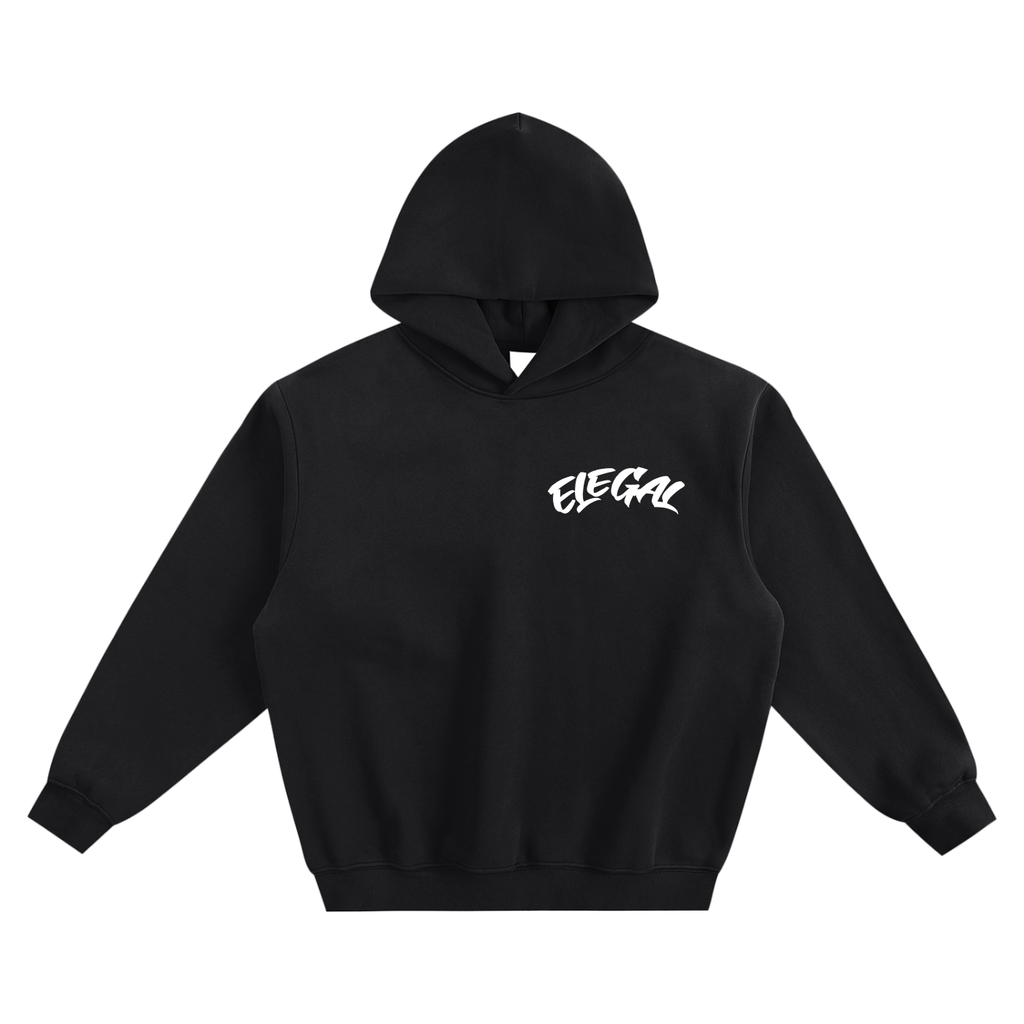 Fleeced Boxy Hoodie