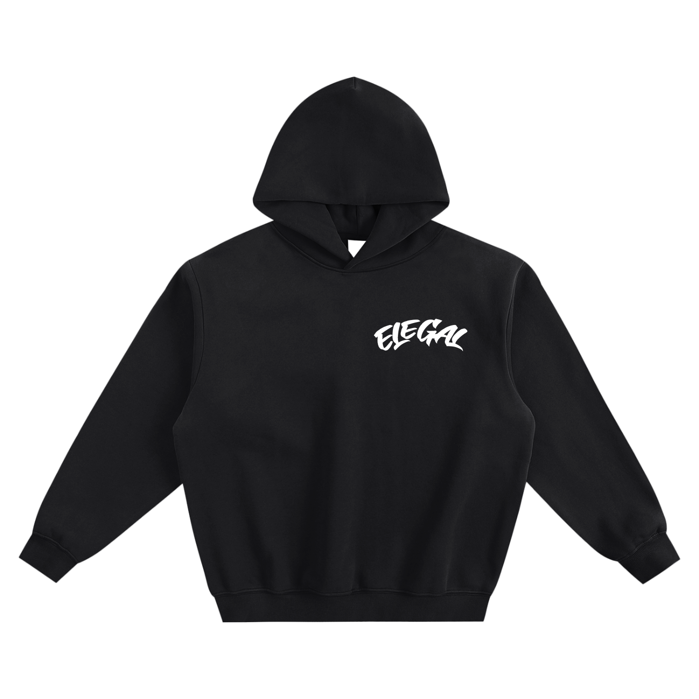 Fleeced Boxy Hoodie