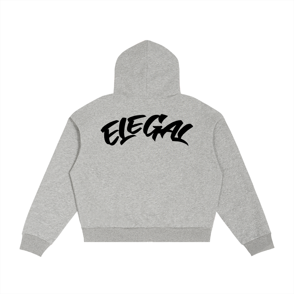 Plaid ELEGAL Zip Up